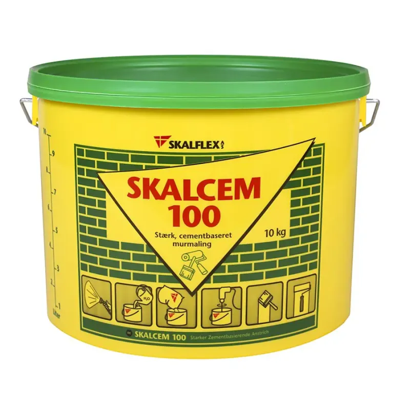 Skalflex Cementmurmaling Skalcem 100 Sølvgrå    10kg