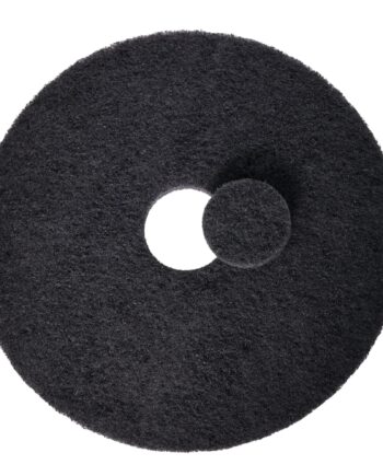 Stk  Rengørings- Og Polerpads 457mm   18 Quot  Tyk  Sort