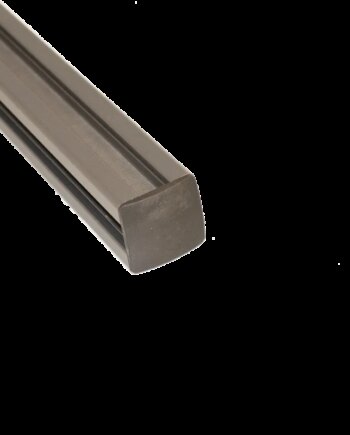Stolpe 60x60x1800mm Aludesign Sort Premium 211-649