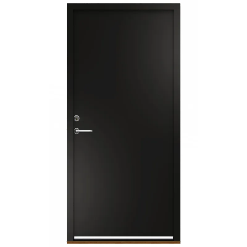 Swedoor Cleverline  -1200   Udadgående Incl Karm Sort Ncs   9000