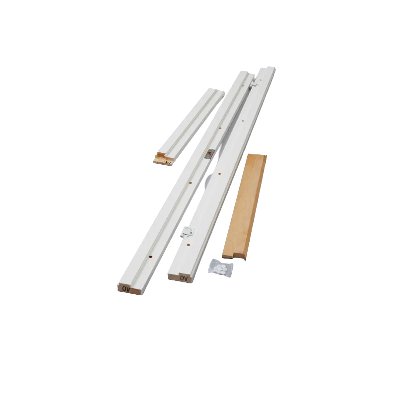 Swedoor 110mm  Karm Hvid Med Bøgebund M15x21   1513x2089