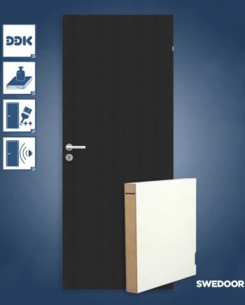 Swedoor Stable Gw Sort Malet Dør Sort M8x21