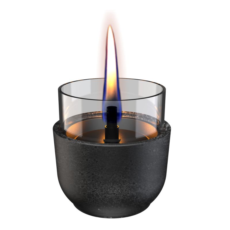 Tenderflame Violet Sort Lava Porcelain Lanterne