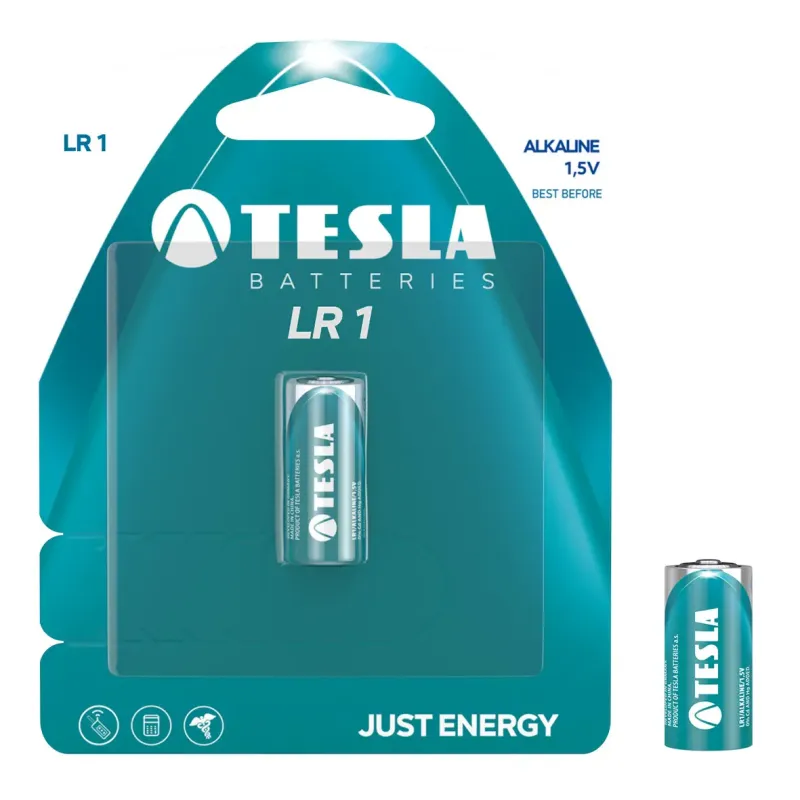 Tesla Alkaline Batteri Lr1 Stk 2293483