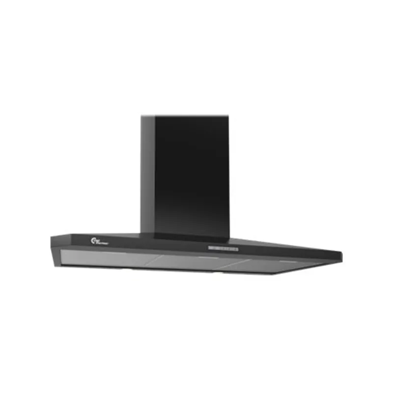 Thermex 527 41 7892   Decor 787 90cm Sort Led Vægmonterede Emhætter
