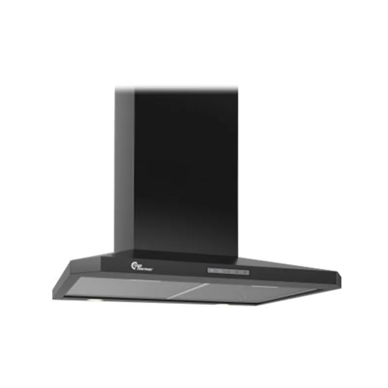Thermex 527 41 7862   Decor 787 60cm Sort Led Vægmonterede Emhætter