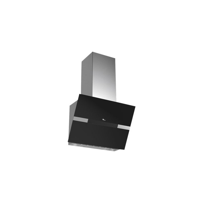Thermex 540 23 1668 Mini Preston Ii 60 Cm Sort Motor Skråtstillet Emhætte