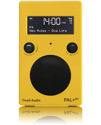 Tivoli Audio Classic Pal Bt  Yellow Dab Fm Radio Med Bluetooth