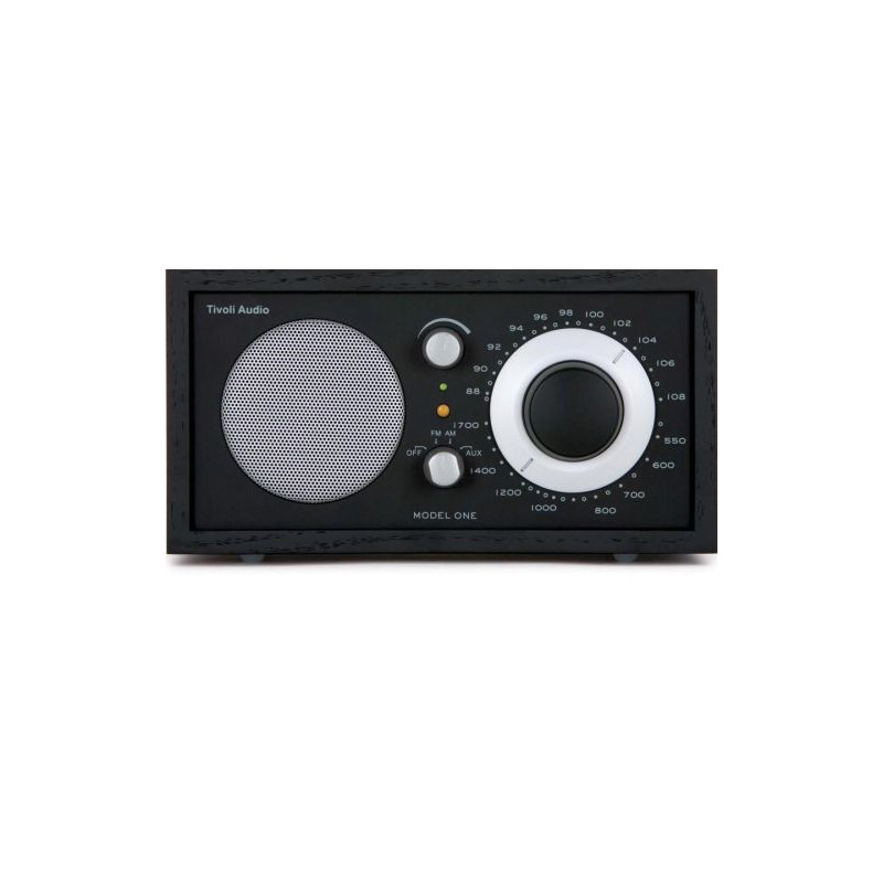 Tivoli Audio Model One Black Black Silver Fm Am Radio