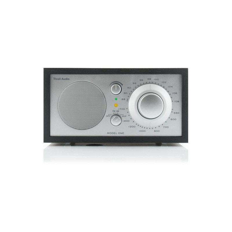 Tivoli Audio Model One Black Silver Fm Am Radio
