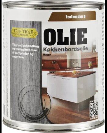 Trip Trap Køkkenbordsolie Natur   75lt