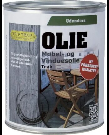 Trip Trap Møbel Og Vinduesolie Teak   75lt