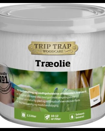 Trip Trap Træolie Natur   5lt