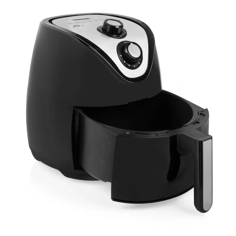 Tristar Fr-6994 Airfryer       Enkelt Sort  Sølv Enkeltstående 1500