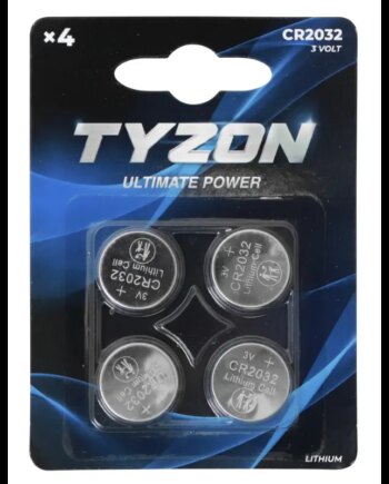 Tyzon Cr2032 Lithium-batterier  -pak