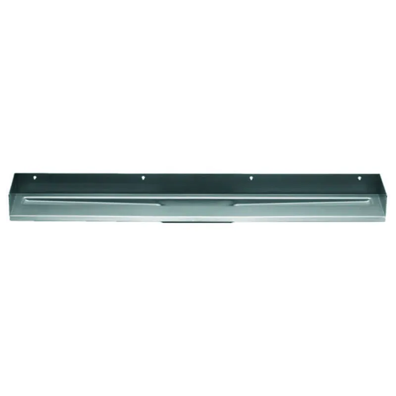 Unidrain Afløbsarmatur 800 Mm  Linje    Vægflanger Børstet Stål