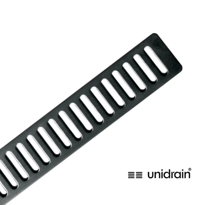 Unidrain Classicline Rist Linje Column 800 Mm Børstet Stål