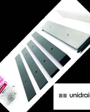 Unidrain Highline Custom Linje Kompl Rustfri Stål 900 Mm