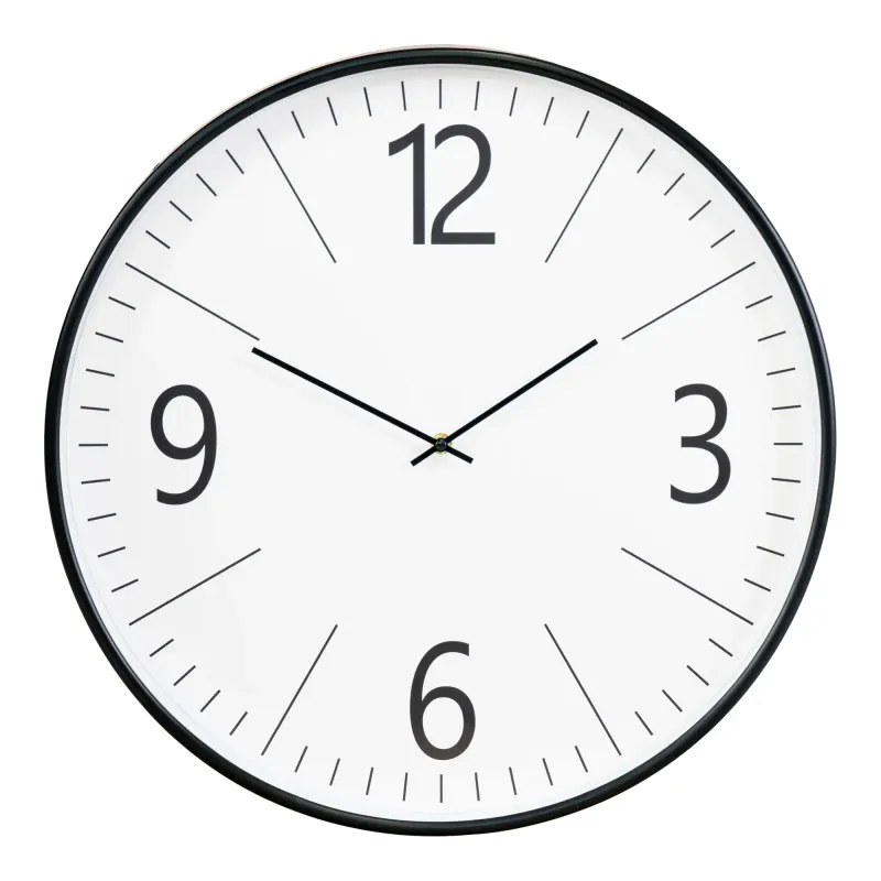 Vægur Sort Og Hvid 4361090