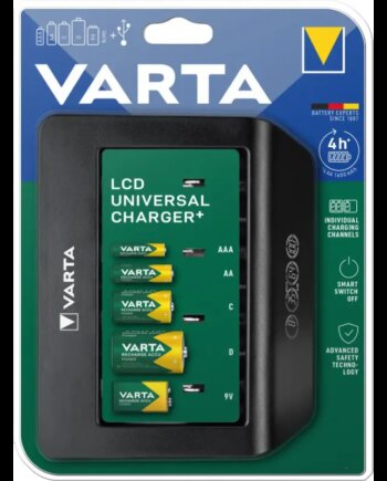 Varta Batteri Lcd Universal Lader