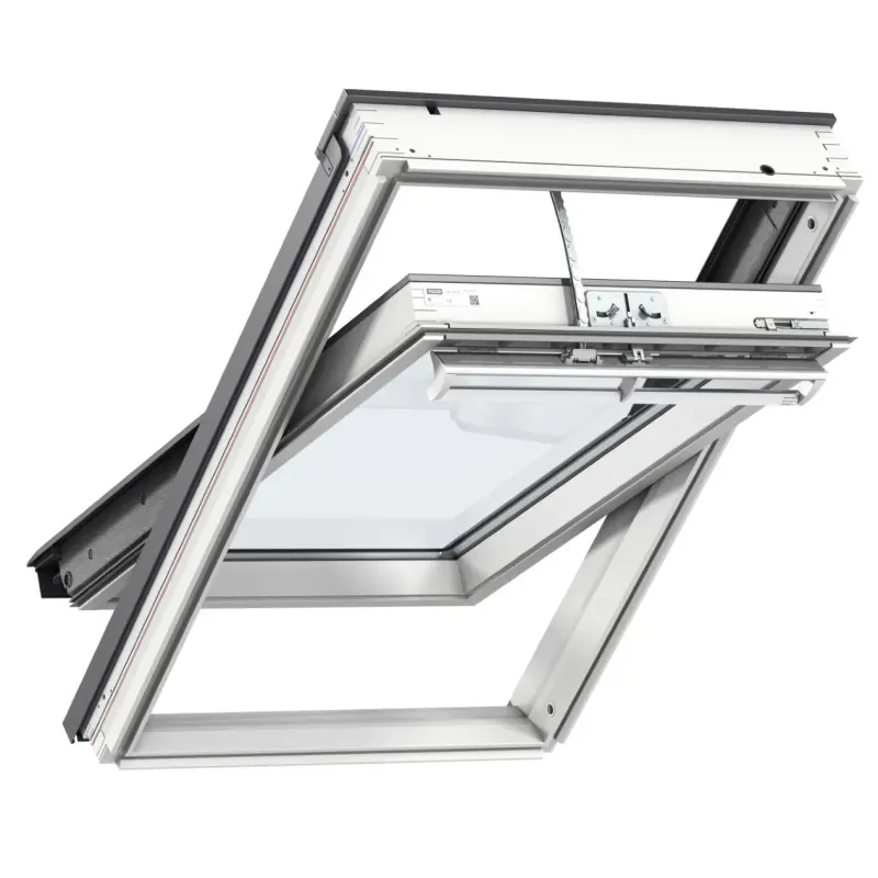 Velux Integra Elektrisk Hvid- Malet 78x118  -lags Lavenergi Ggl Mk06 206821