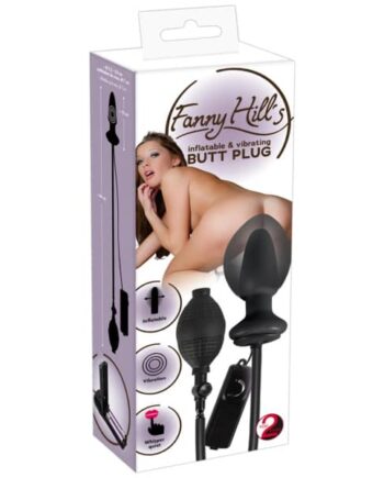 Fanny Hill Inflatable   Vibrating Butt Plug