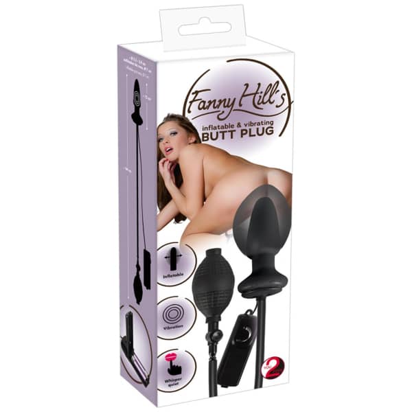 Fanny Hill Inflatable Vibrating Butt Plug