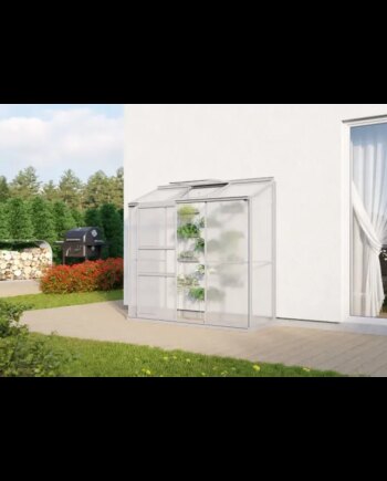 Vitavia Ida 1300 Alu Drivhus 4mm Poly   Sokkel