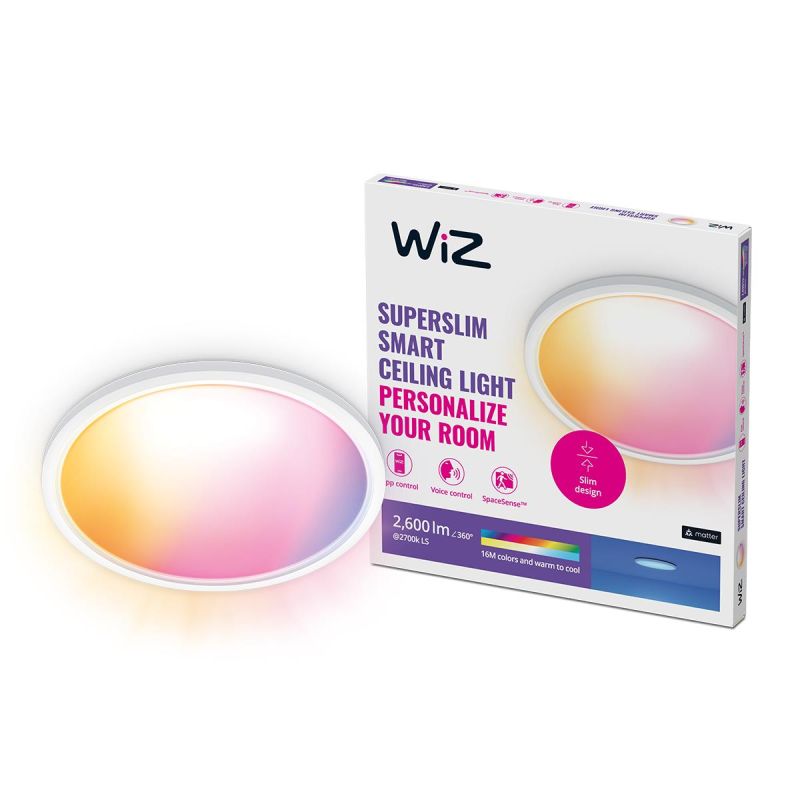 Wiz Ceiling 22w 27-65k Rgb