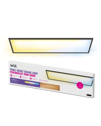 Wiz Panel Ceiling Rt 36w Black 27-65k Tw