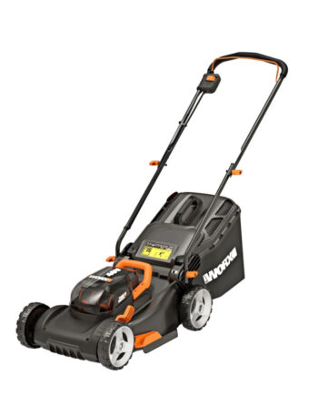 Worx 2x20v 40cm Mower      0ah Wa3553    2a Dual Port Oplader Plæneklipper