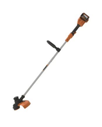 Worx 2x20v Græstrimmer  33cm  2x2 0ah   Lader Wg183e