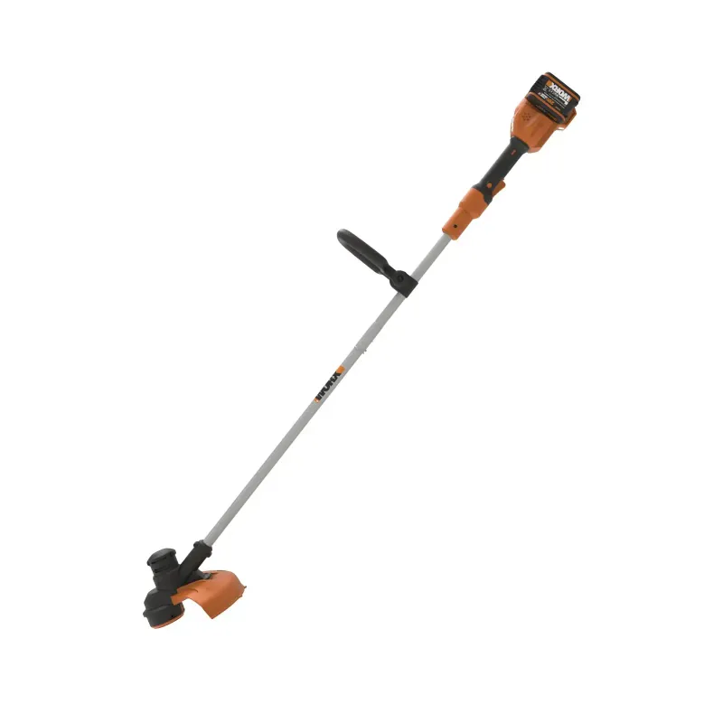 Worx 2x20v Græstrimmer 33cm 2x2 0ah Lader Wg183e