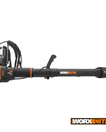 Worx 4x20v Løvblæser Og Backpack  Inkl 4stk Wa3553   0ah  4t Powertank Lader