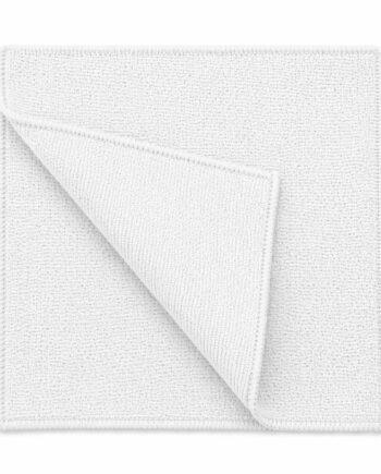 40x40cm Mikrofiberklud Hvid   10 Stk