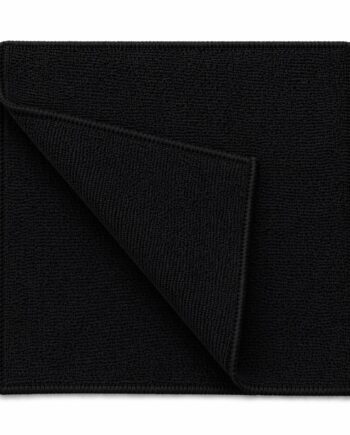 40x40cm Mikrofiberklud Sort   10 Stk
