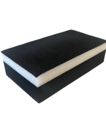 70x125mm Håndslibeklods Medium- Og Blød Side