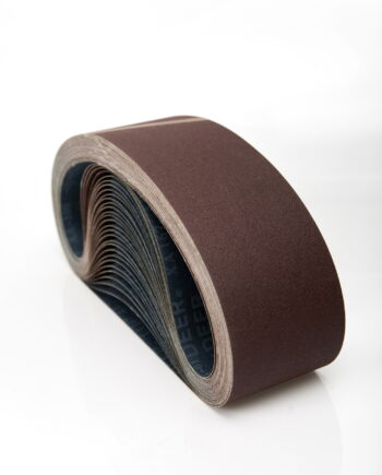 50x720mm Lærred Slibebånd 10 Stk Korn P40