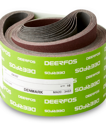 100x1600mm Lærreds Slibebånd  Korn P40