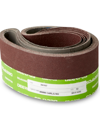 150x1500mm Lærreds Slibebånd 10 Stk Korn P40