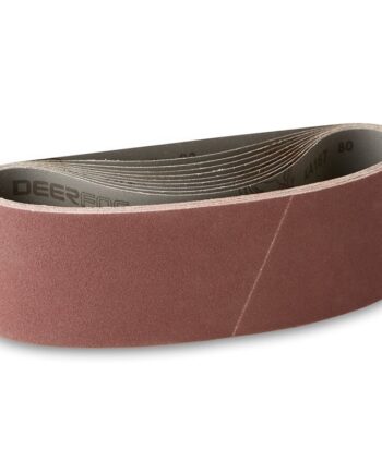 100x732mm Lærreds Slibebånd 10 Stk  Korn P24