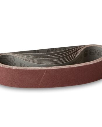 40x577mm Lærreds Slibebånd 10 Stk  Korn P60