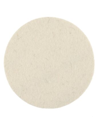 ø125mm Filt Polerskive   Stk   Cool Felt