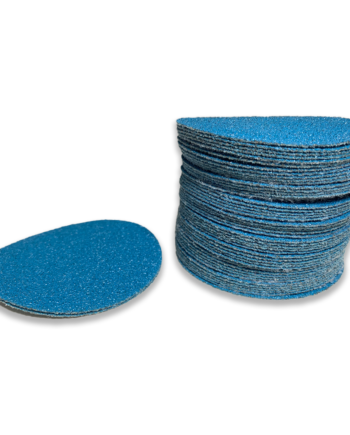 ø50mm Sliberondeller Uden Huller 50 Stk  Cool Blue Korn P40