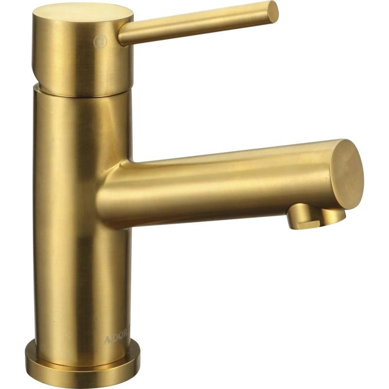Adora Imperia Hv Armatur Inkl  Push Pop Up  Gold Brushed