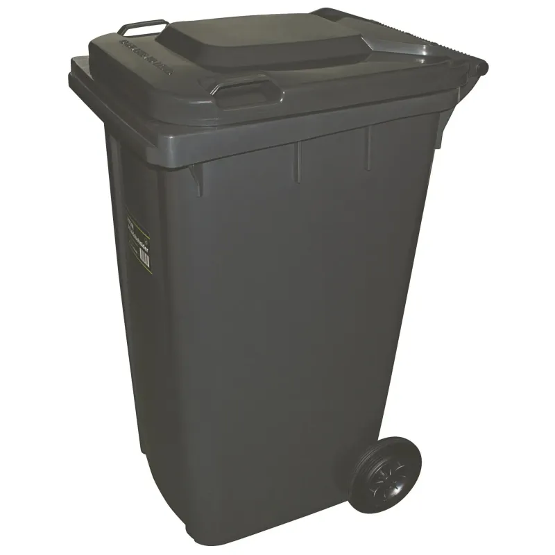 Affaldsbeholder   Hjul Sort 240   202-945