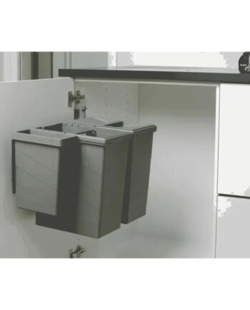 Affaldssorterings System Svingbar Med Flere Spande