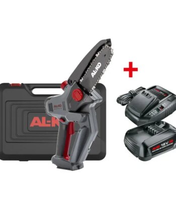 Al-ko Batteri Mini-kædesav Csm 1815 Inkl  Batteri Og Lader  Transportkasse  Beholder For Olie Li-ion     Ah   18