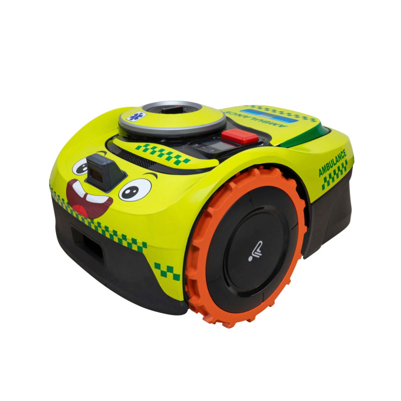 Ambulance Skinds Folie Til Segway Navimow I105e I108e I206 Awd I208 Awd I210 Awd