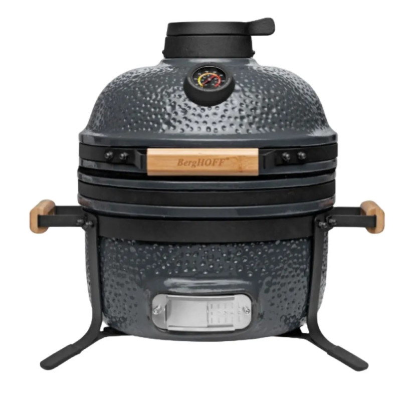 Berghoff Ron Keramisk Bbq Grill 40 Cm 16 Quot Grå